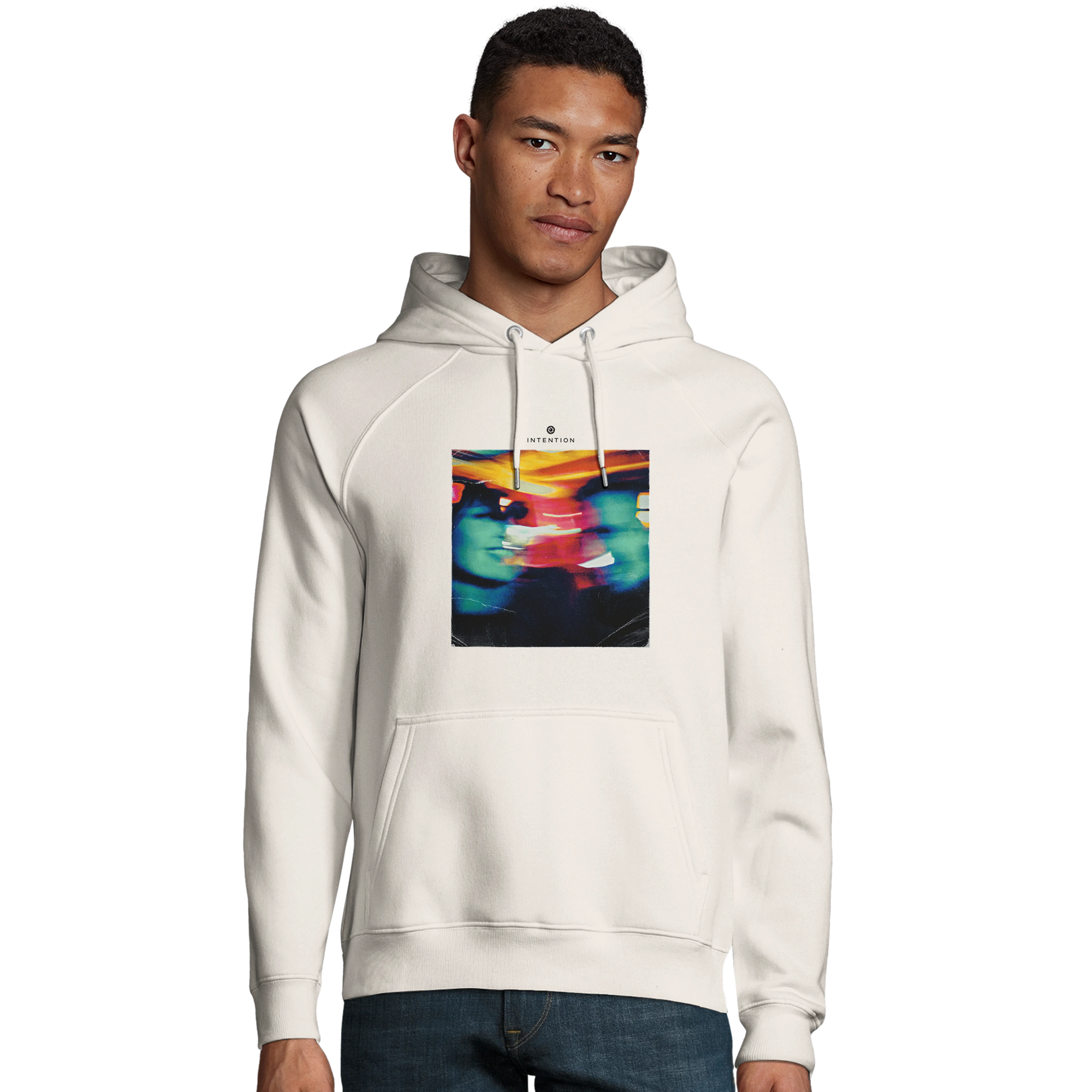 Alive - "Moving Smiles" Hoodie Off White 3