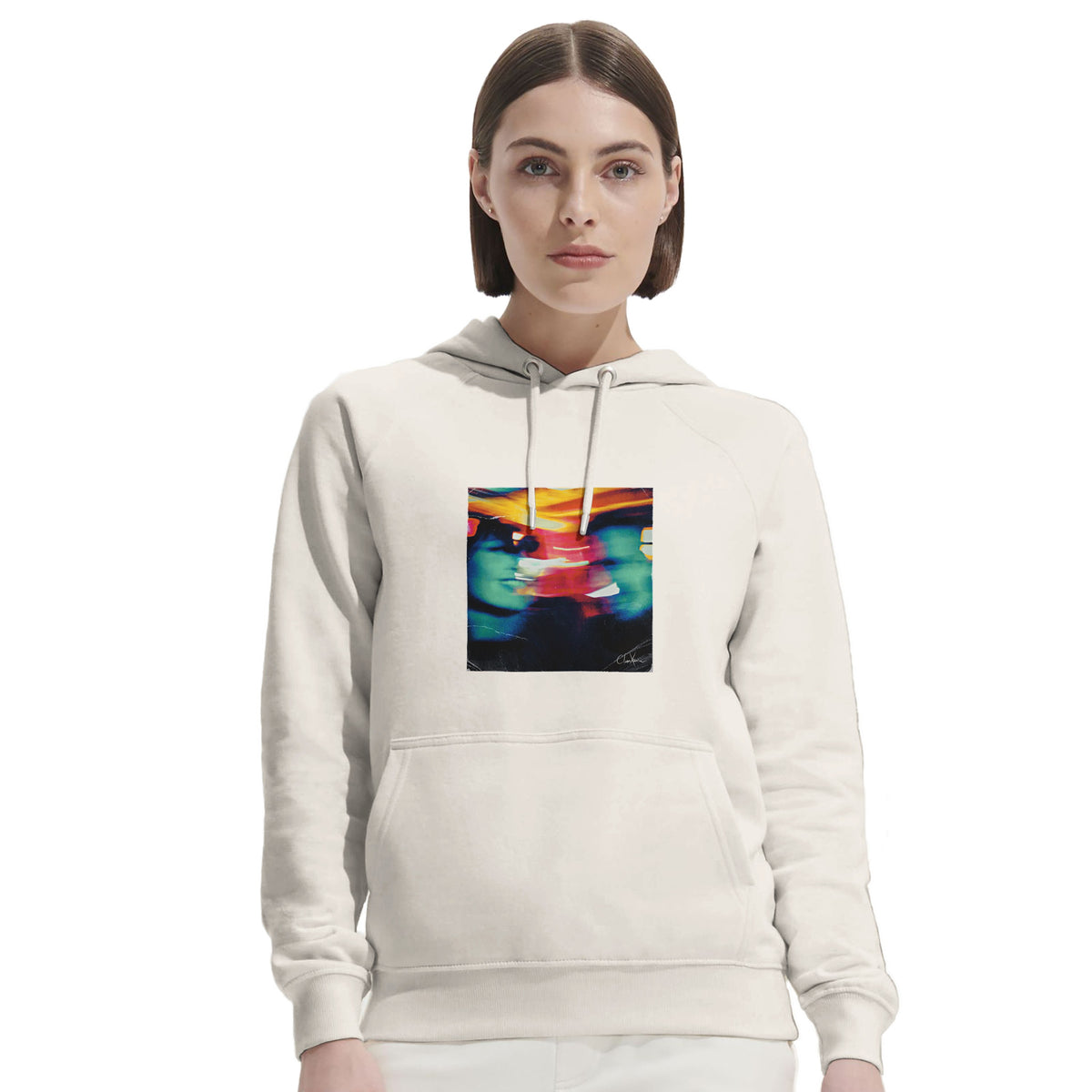 Alive - "Moving Smiles" Hoodie Off White 5