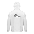 Alive - "Moving Smiles" Hoodie White 2