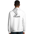 Alive - "Moving Smiles" Hoodie White 4