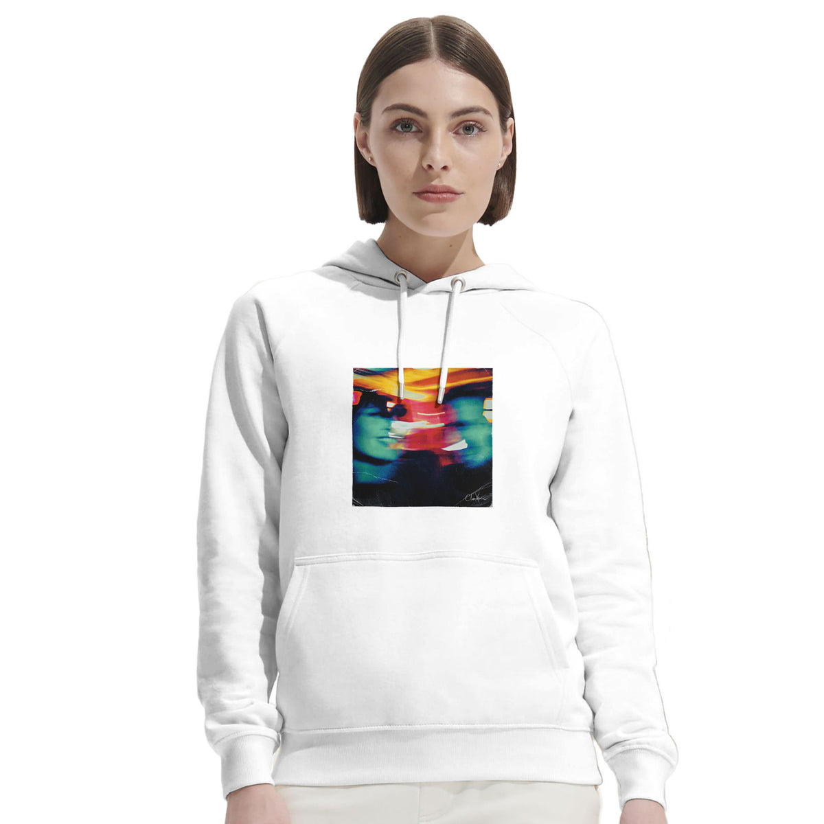 Alive - "Moving Smiles" Hoodie White 5