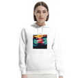 Alive - "Moving Smiles" Hoodie White 5