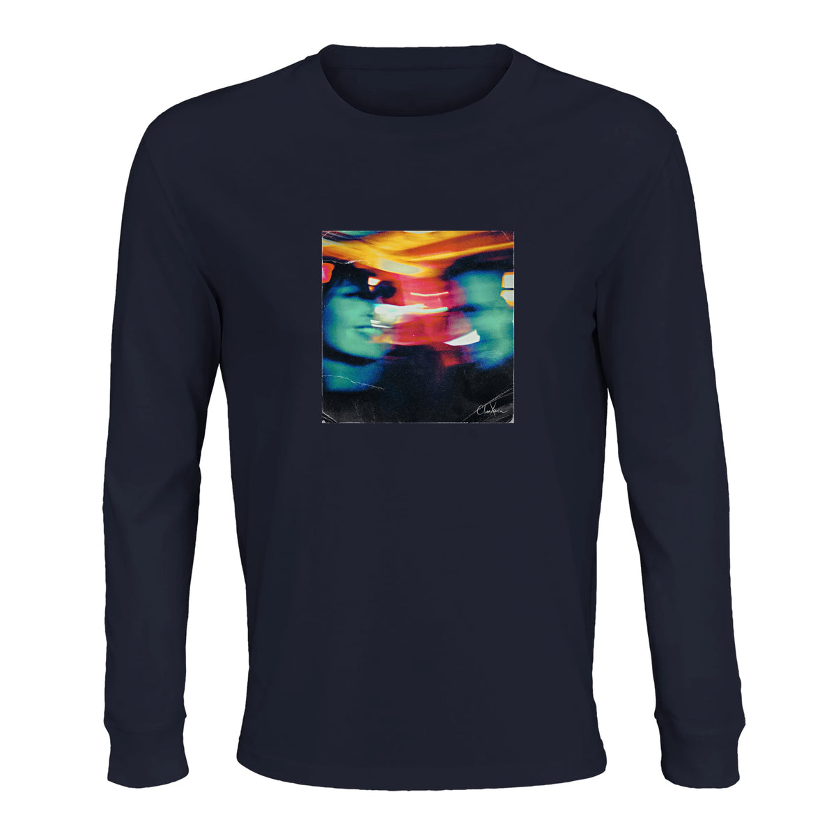 Alive - "Moving Smiles" Long sleeve French Navy 1