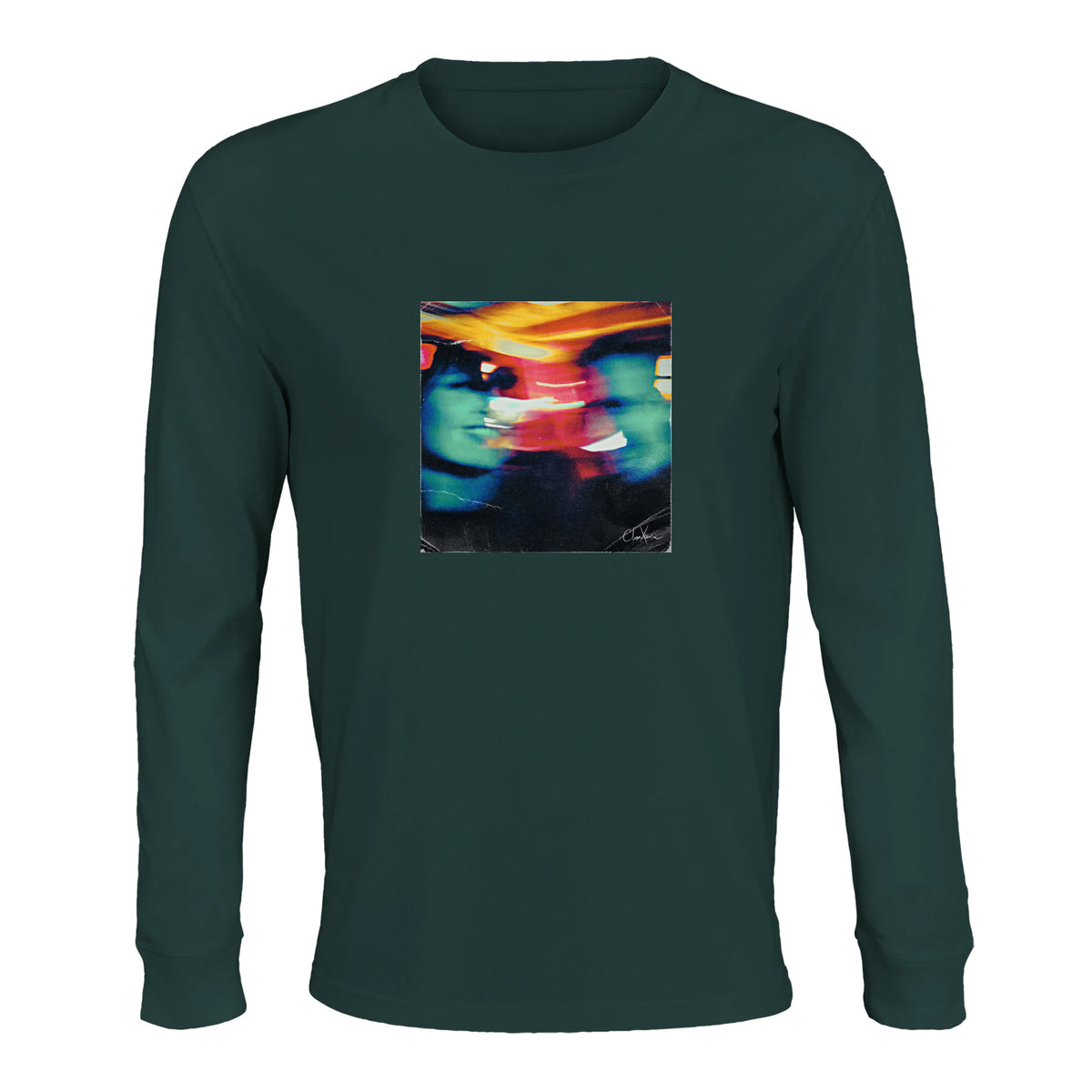 Alive - "Moving Smiles" Long sleeve green empire 1