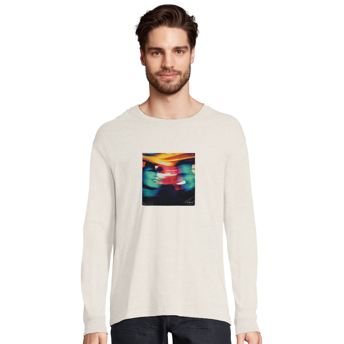 Alive - "Moving Smiles" Long sleeve Off White 3