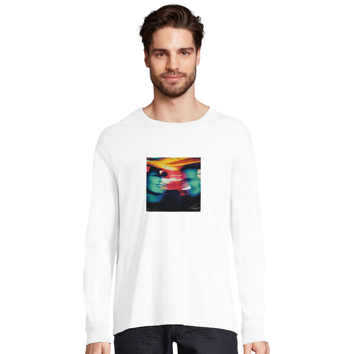 Alive - "Moving Smiles" Long sleeve White 3