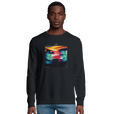 Alive - "Moving Smiles" Sweatshirt Black 3