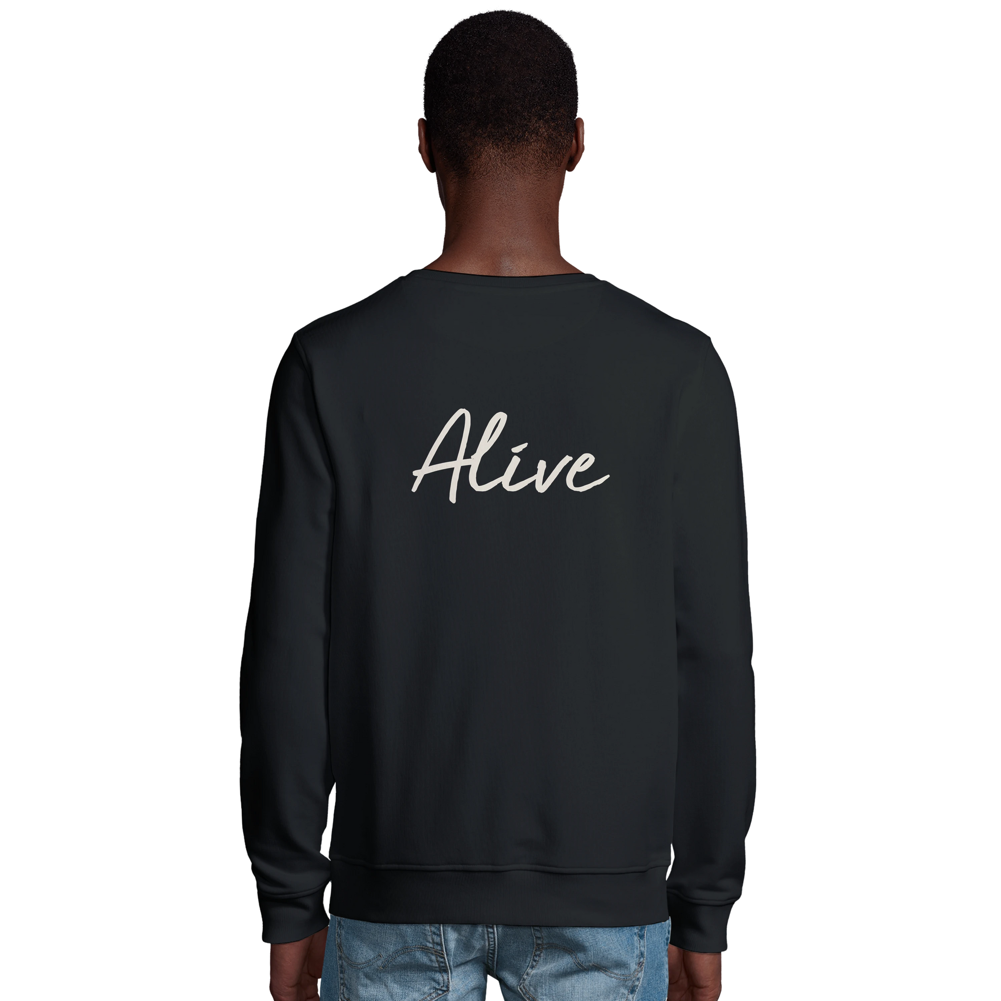Alive - "Moving Smiles" Sweatshirt Black 4