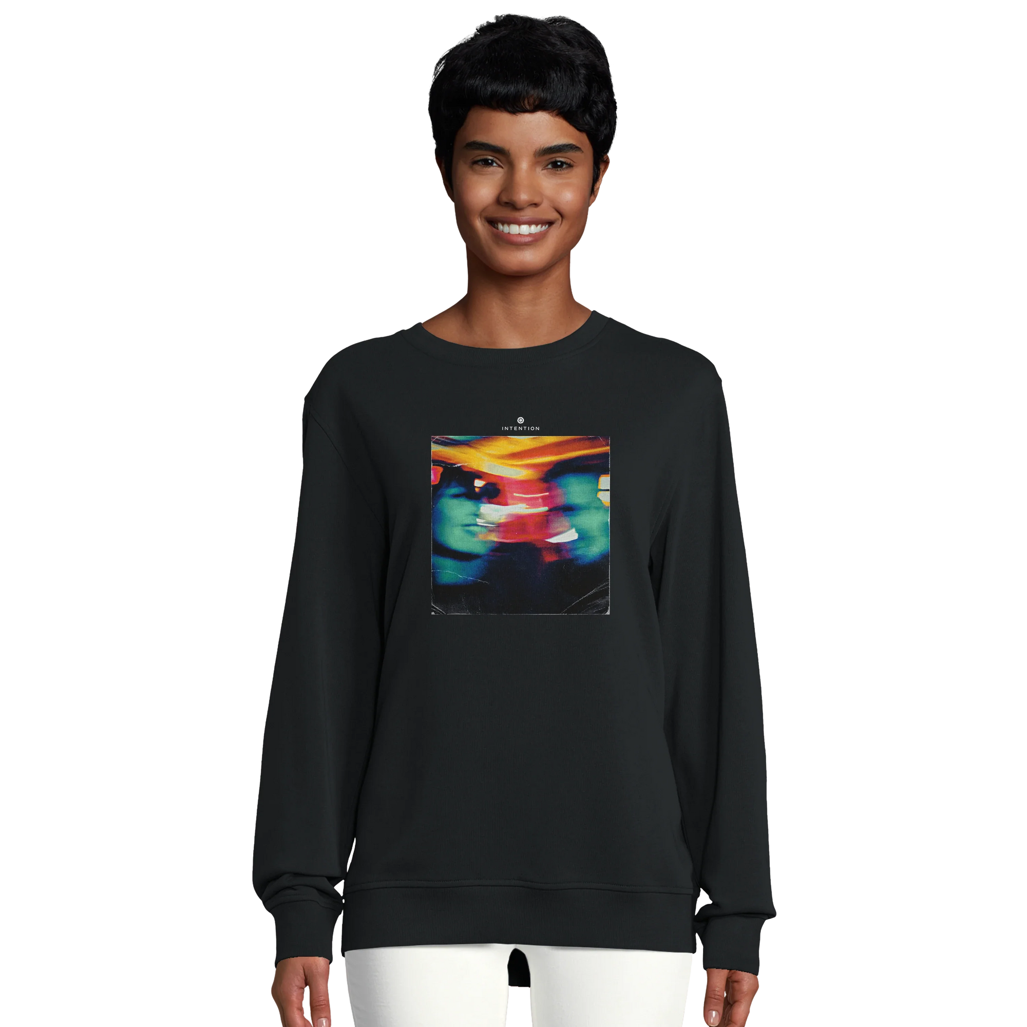 Alive - "Moving Smiles" Sweatshirt Black 5