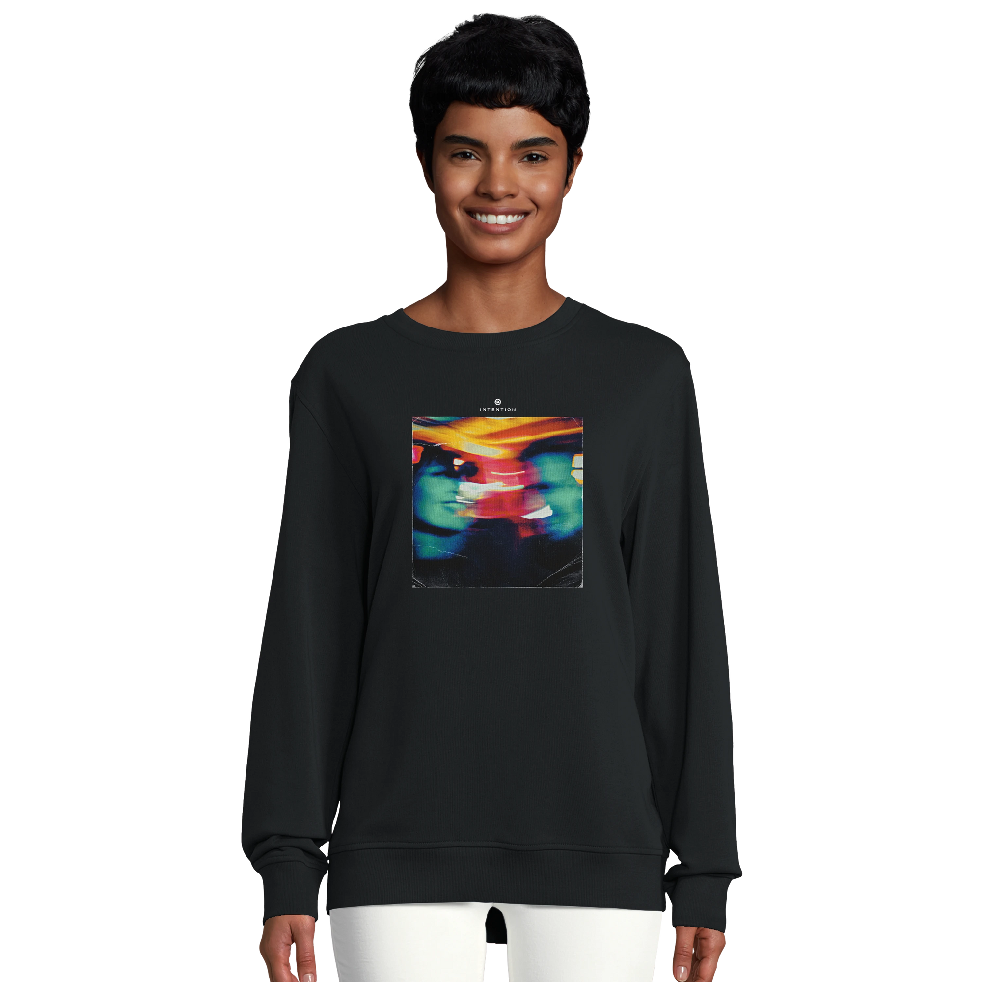 Alive - "Moving Smiles" Sweatshirt Black 5