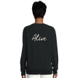 Alive - "Moving Smiles" Sweatshirt Black 6