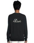 Alive - "Moving Smiles" Sweatshirt Black 6