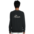 Alive - "Moving Smiles" Sweatshirt Black 6