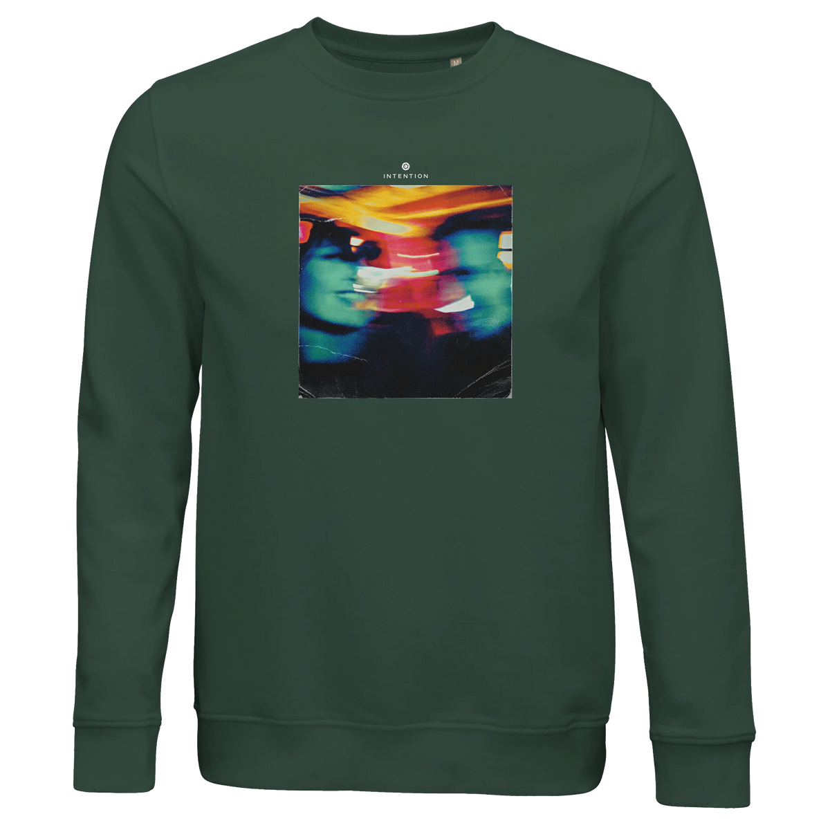 Alive - "Moving Smiles" Sweatshirt Bottle Green 1