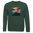 Alive - "Moving Smiles" Sweatshirt Bottle Green 1