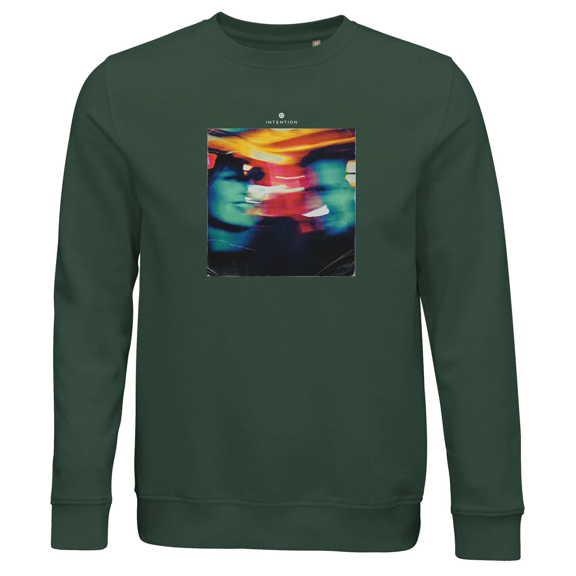 Alive - "Moving Smiles" Sweatshirt Bottle Green 1