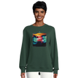 Alive - "Moving Smiles" Sweatshirt Bottle Green 5