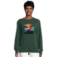 Alive - "Moving Smiles" Sweatshirt Bottle Green 5