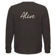 Alive - "Moving Smiles" Sweatshirt deep charcoal grey 2