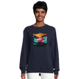 Alive - "Moving Smiles" Sweatshirt French Navy 5