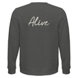 Alive - "Moving Smiles" Sweatshirt Grey Melange 2