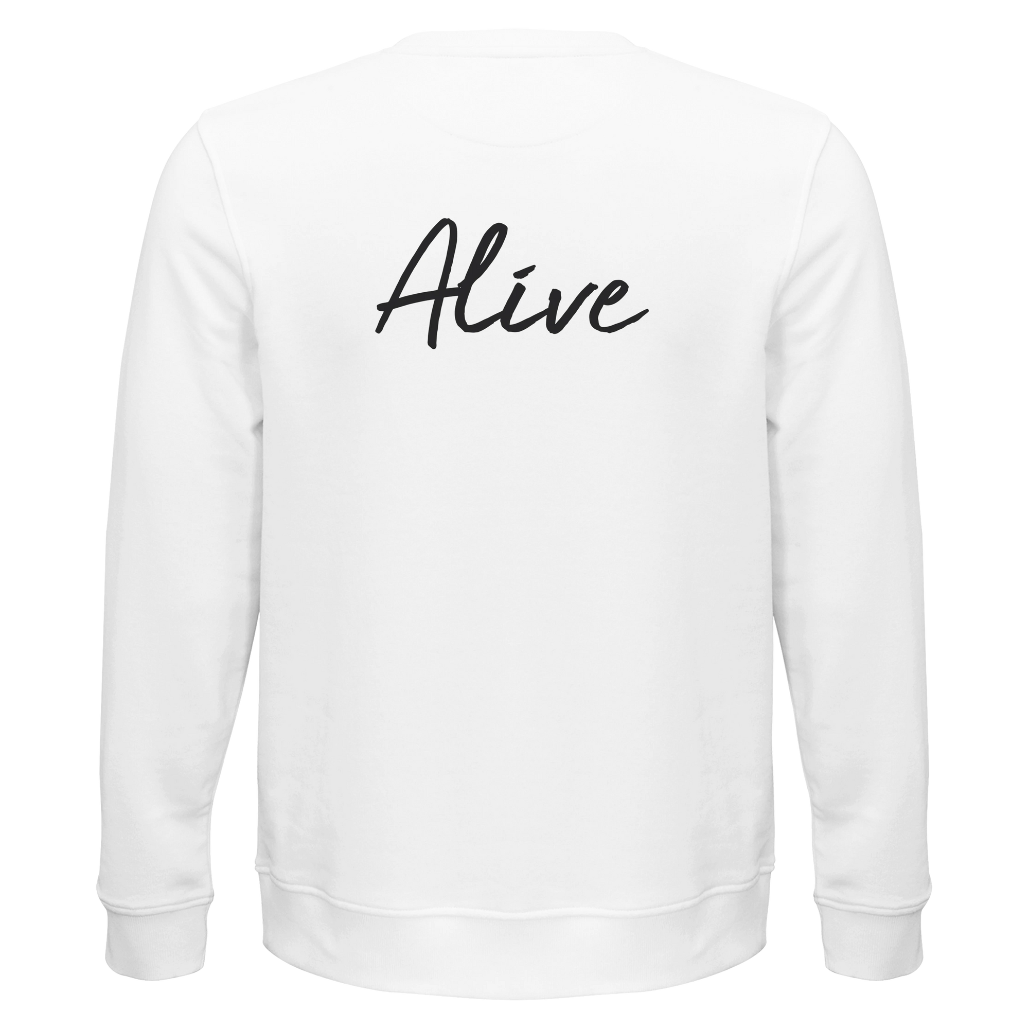 Alive - "Moving Smiles" Sweatshirt White 2