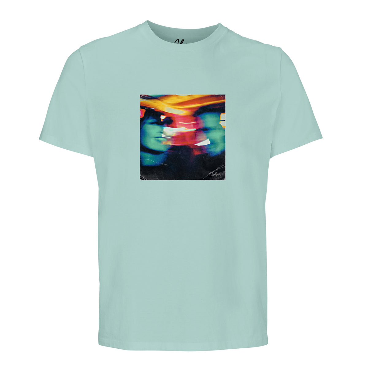 Alive - "Moving Smiles" T-shirt arctic blue 1