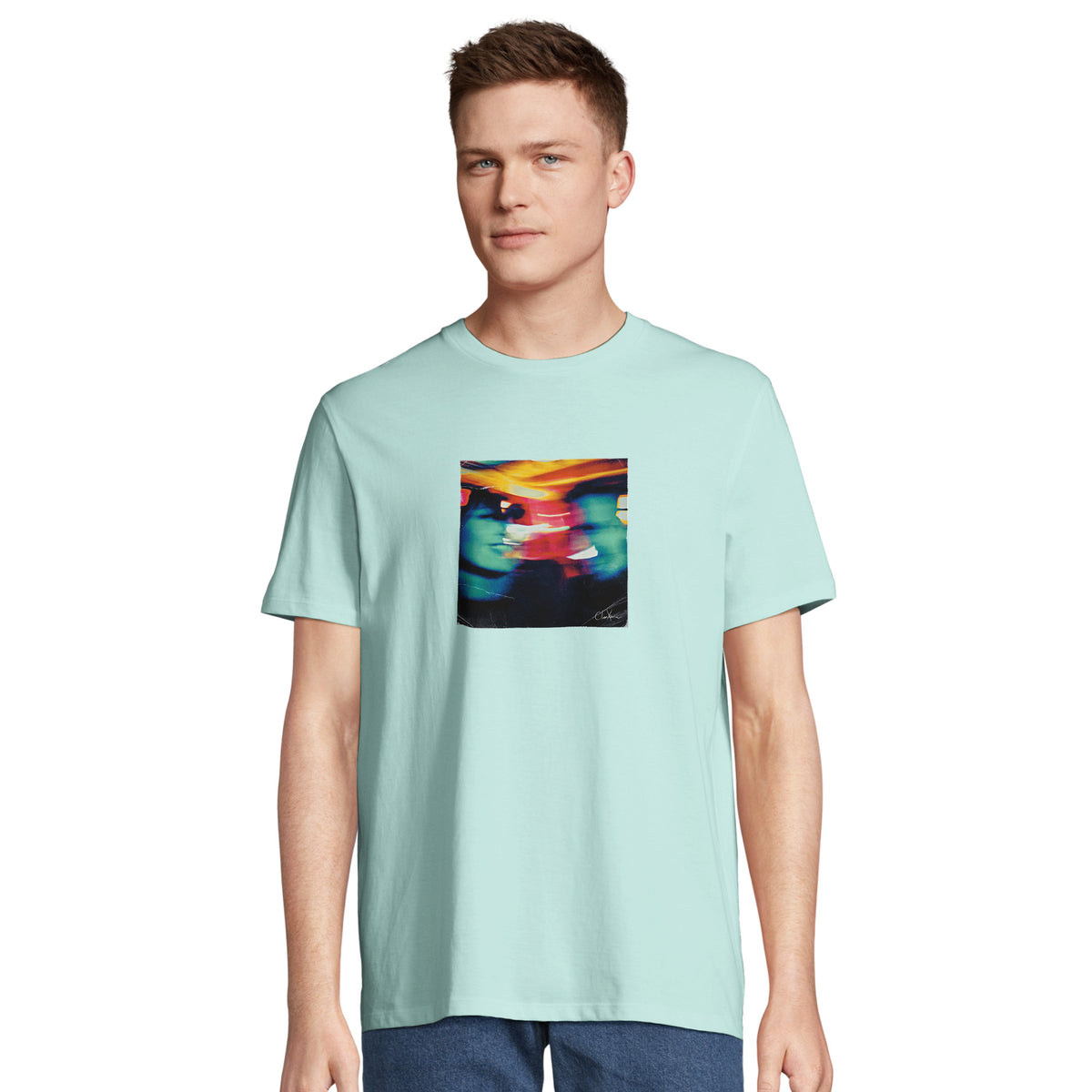 Alive - "Moving Smiles" T-shirt arctic blue 4