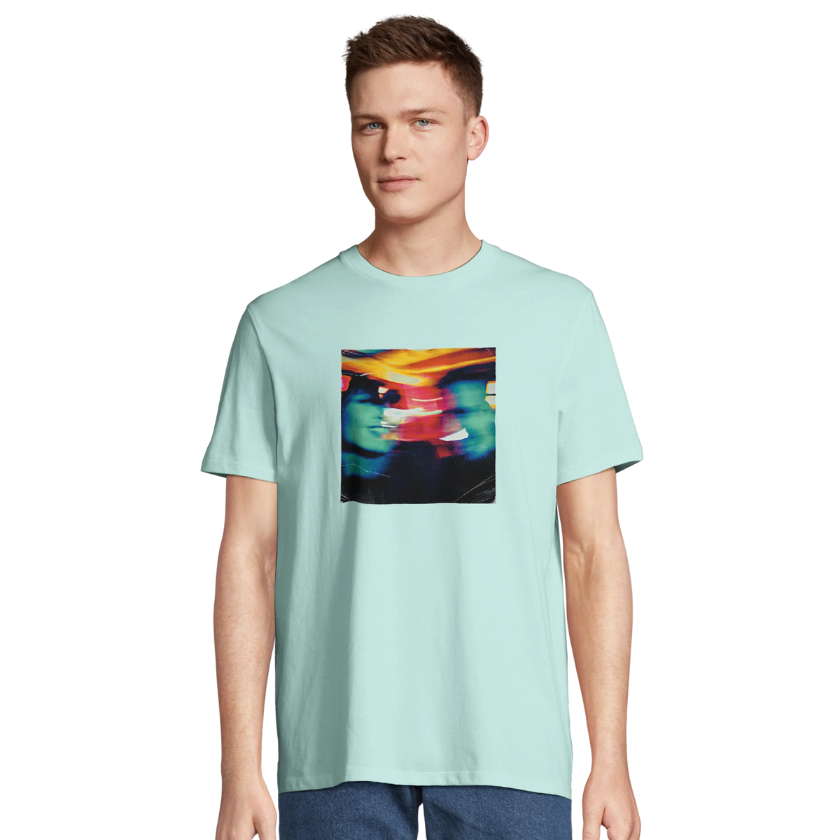 Alive - "Moving Smiles" T-shirt arctic blue 4