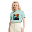 Alive - "Moving Smiles" T-shirt arctic blue 6