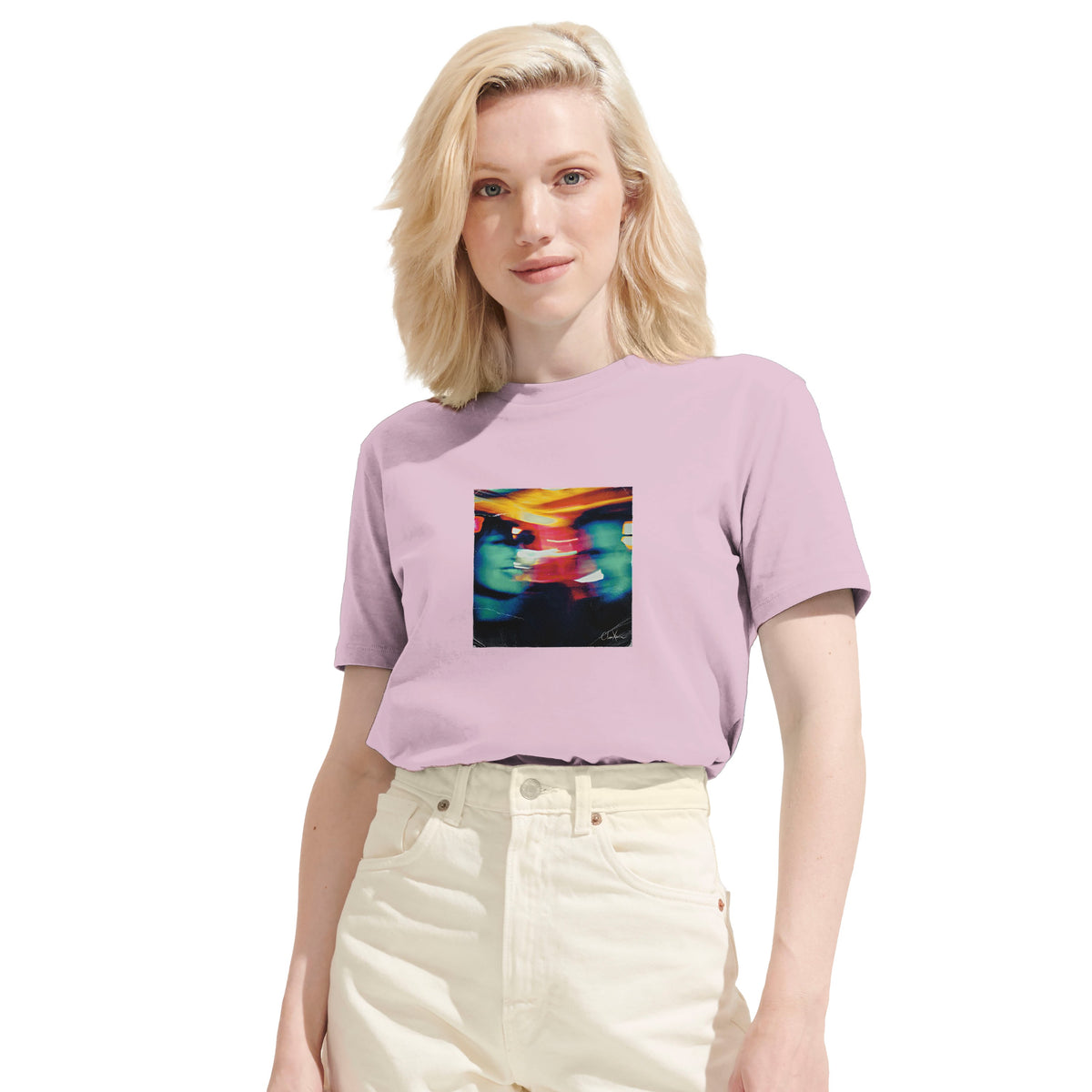 Alive - "Moving Smiles" T-shirt Candy Pink 6