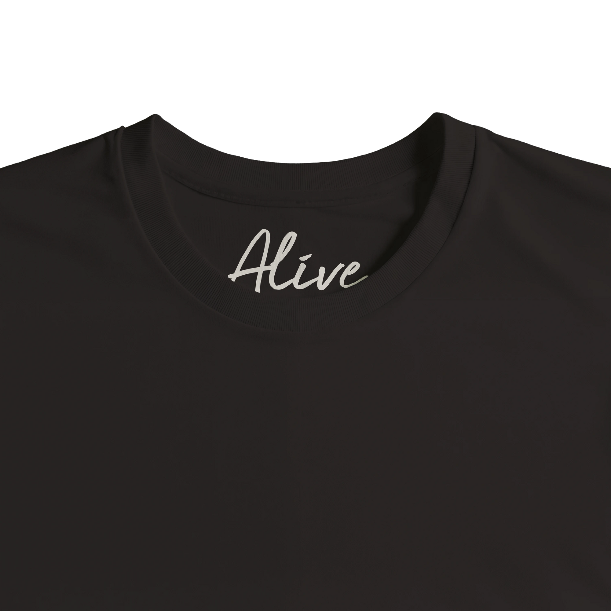 Alive - "Moving Smiles" T-shirt Deep Black 2