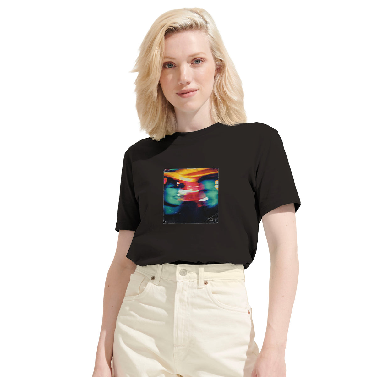 Alive - "Moving Smiles" T-shirt Deep Black 6