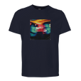 Alive - "Moving Smiles" T-shirt French Navy 1