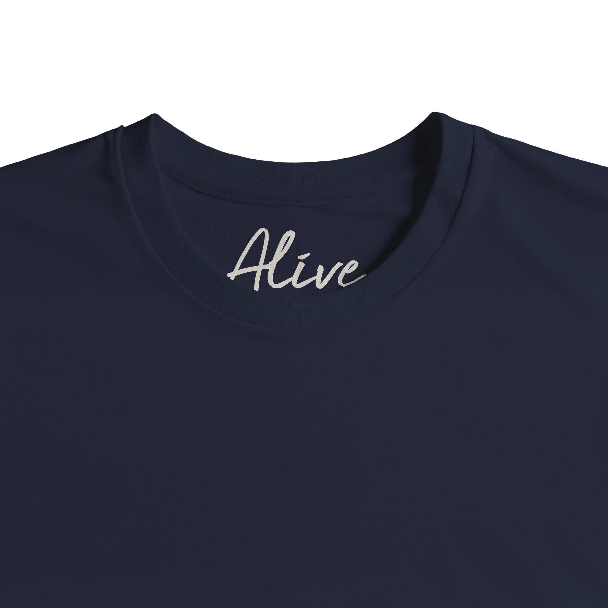 Alive - "Moving Smiles" T-shirt French Navy 2