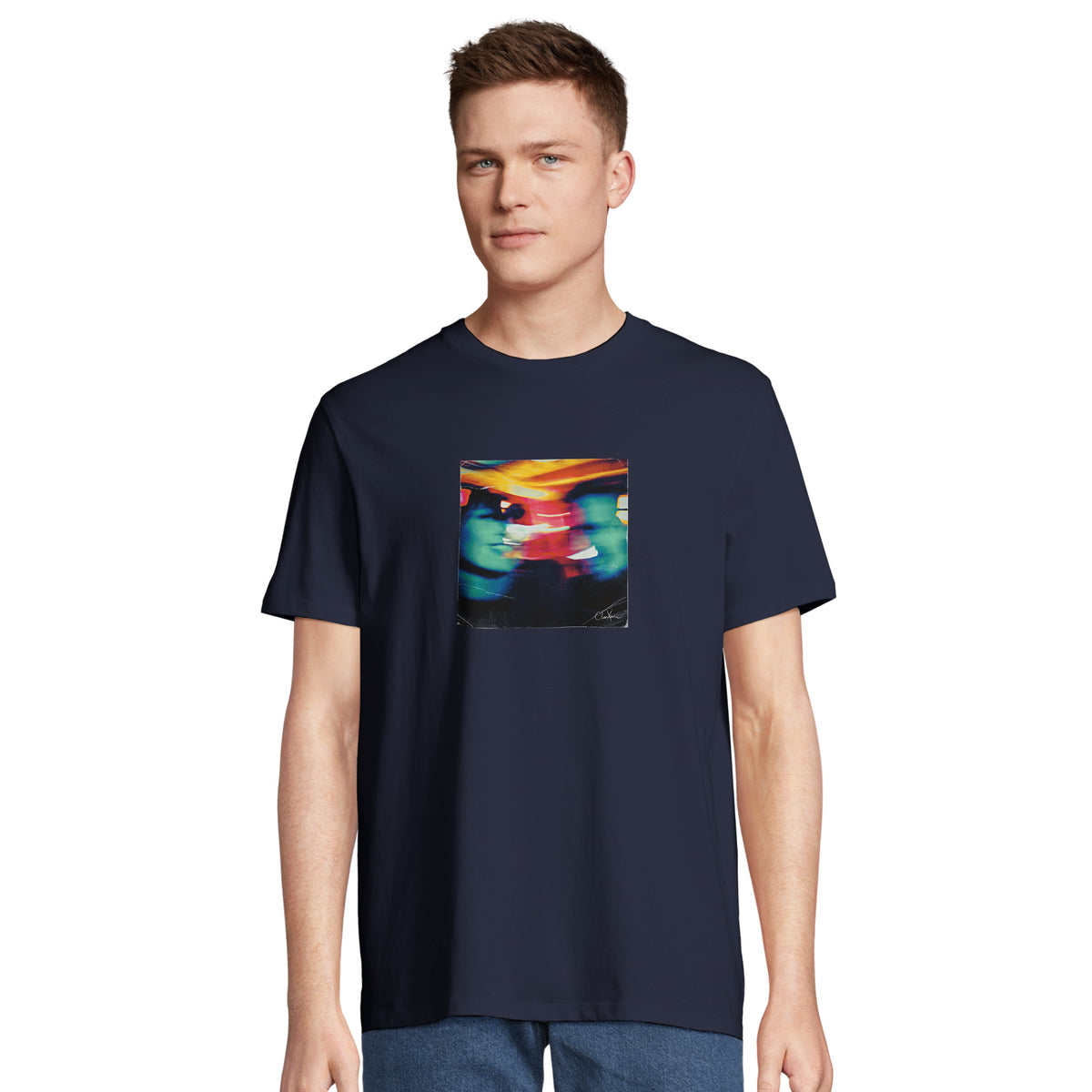 Alive - "Moving Smiles" T-shirt French Navy 4