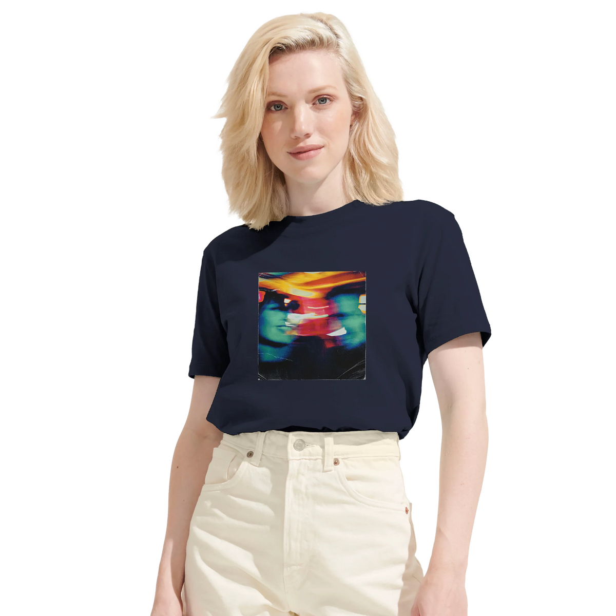 Alive - "Moving Smiles" T-shirt French Navy 6