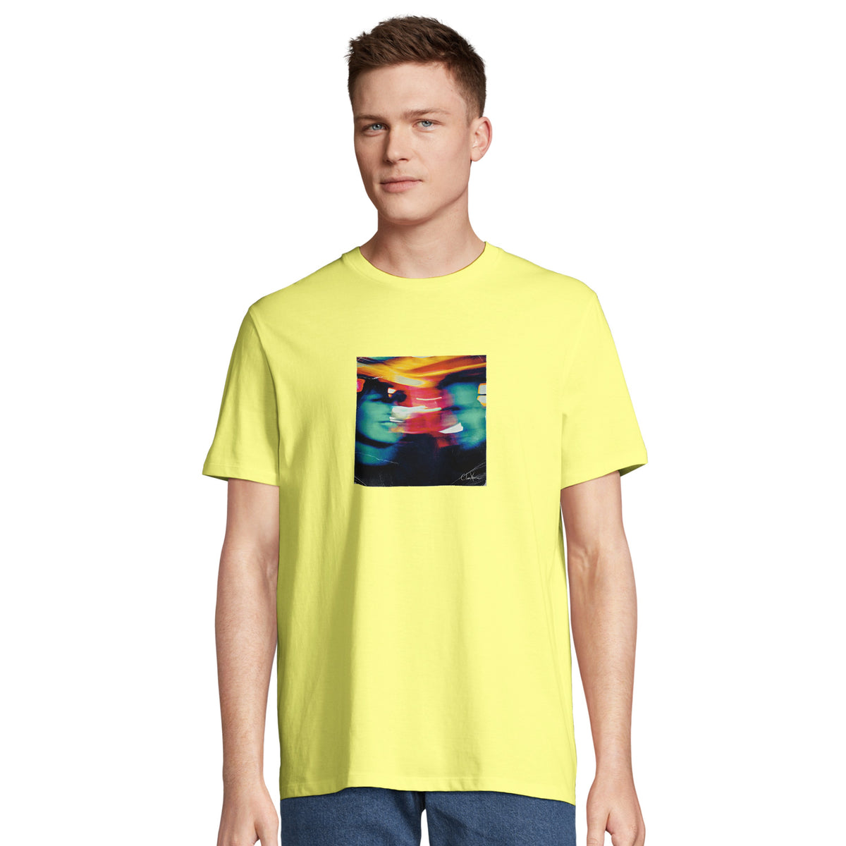 Alive - "Moving Smiles" T-shirt Light Yellow 4