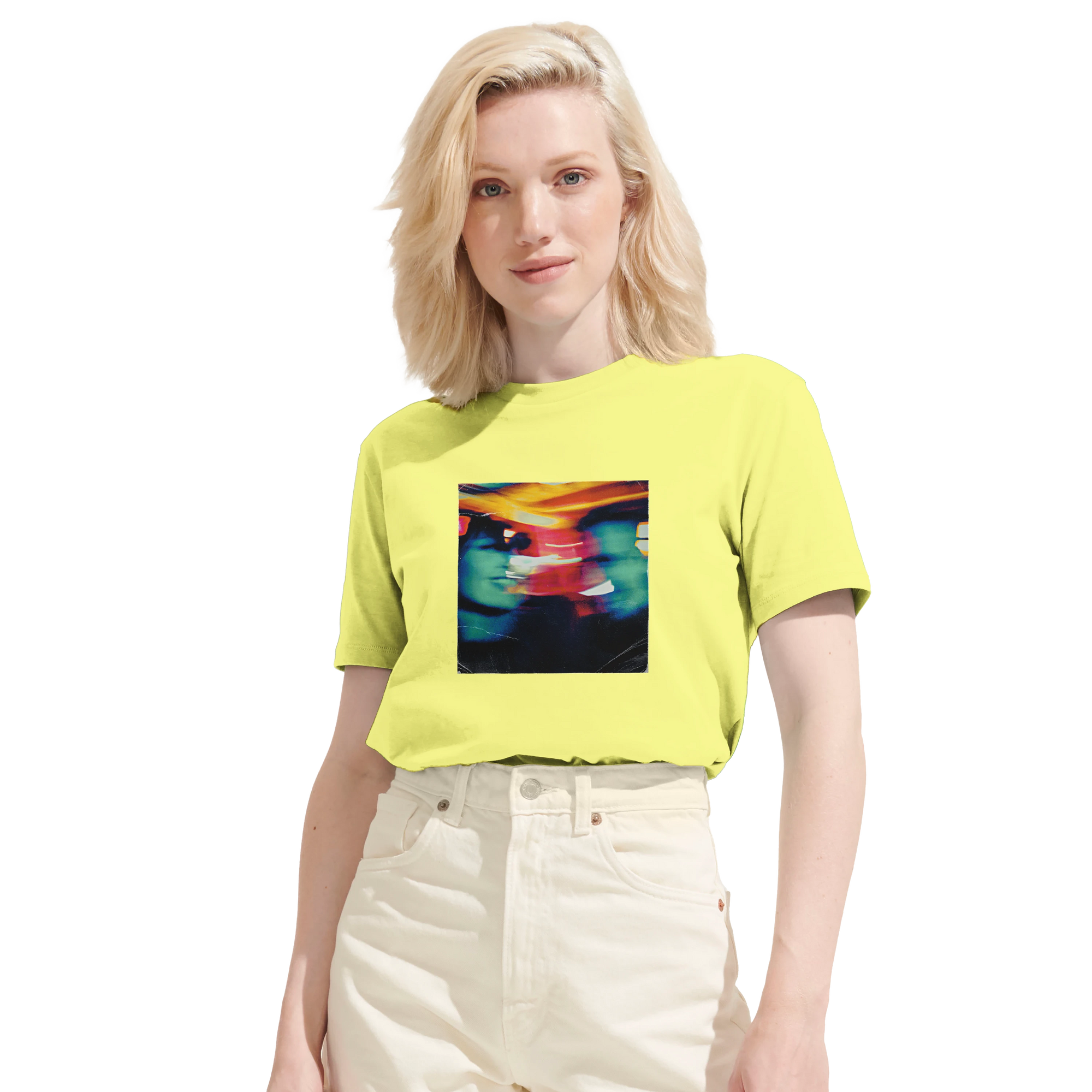 Alive - "Moving Smiles" T-shirt Light Yellow 6