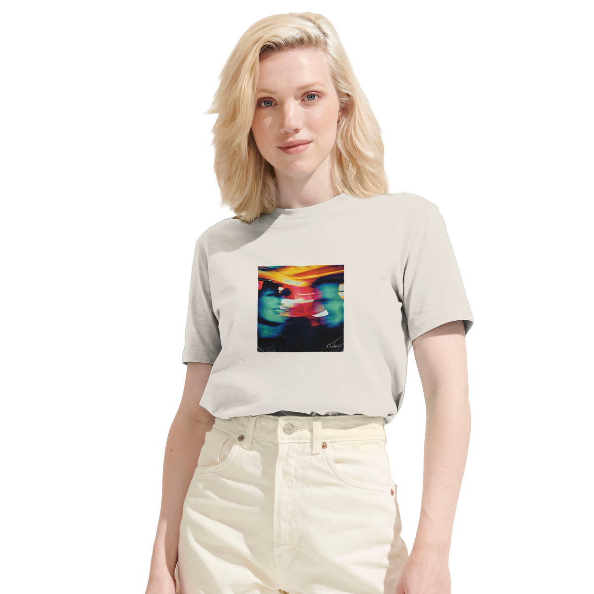 Alive - "Moving Smiles" T-shirt Off White 6