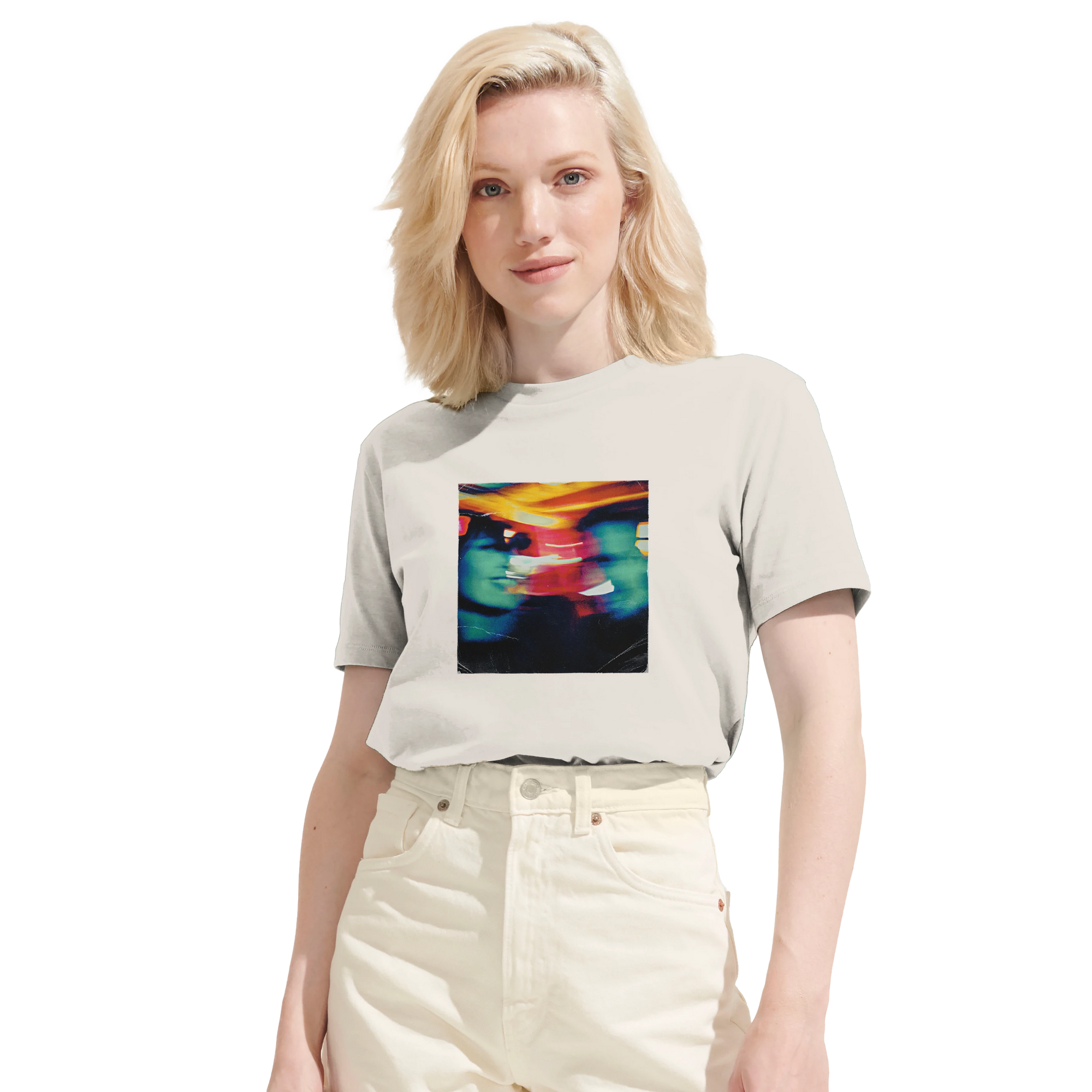 Alive - "Moving Smiles" T-shirt Off White 6