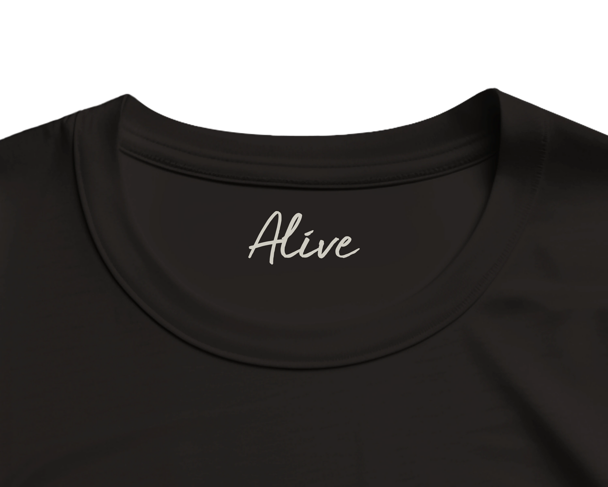 Alive - "Moving Smiles" T-shirt Deep Black 2