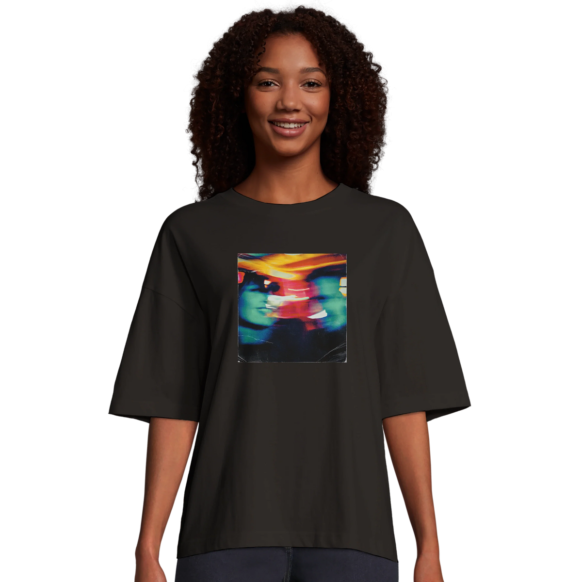 Alive - "Moving Smiles" T-shirt Deep Black 4