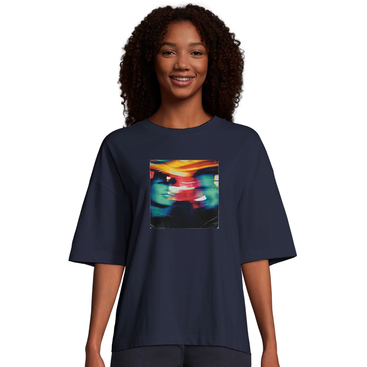 Alive - "Moving Smiles" T-shirt French Navy 4