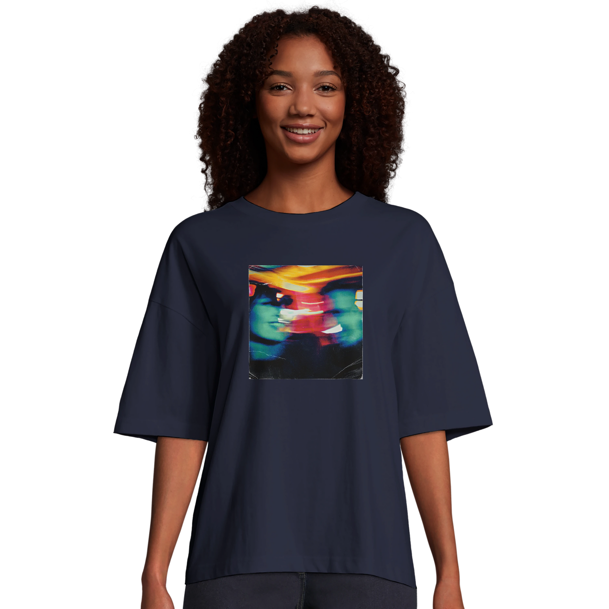 Alive - "Moving Smiles" T-shirt French Navy 4