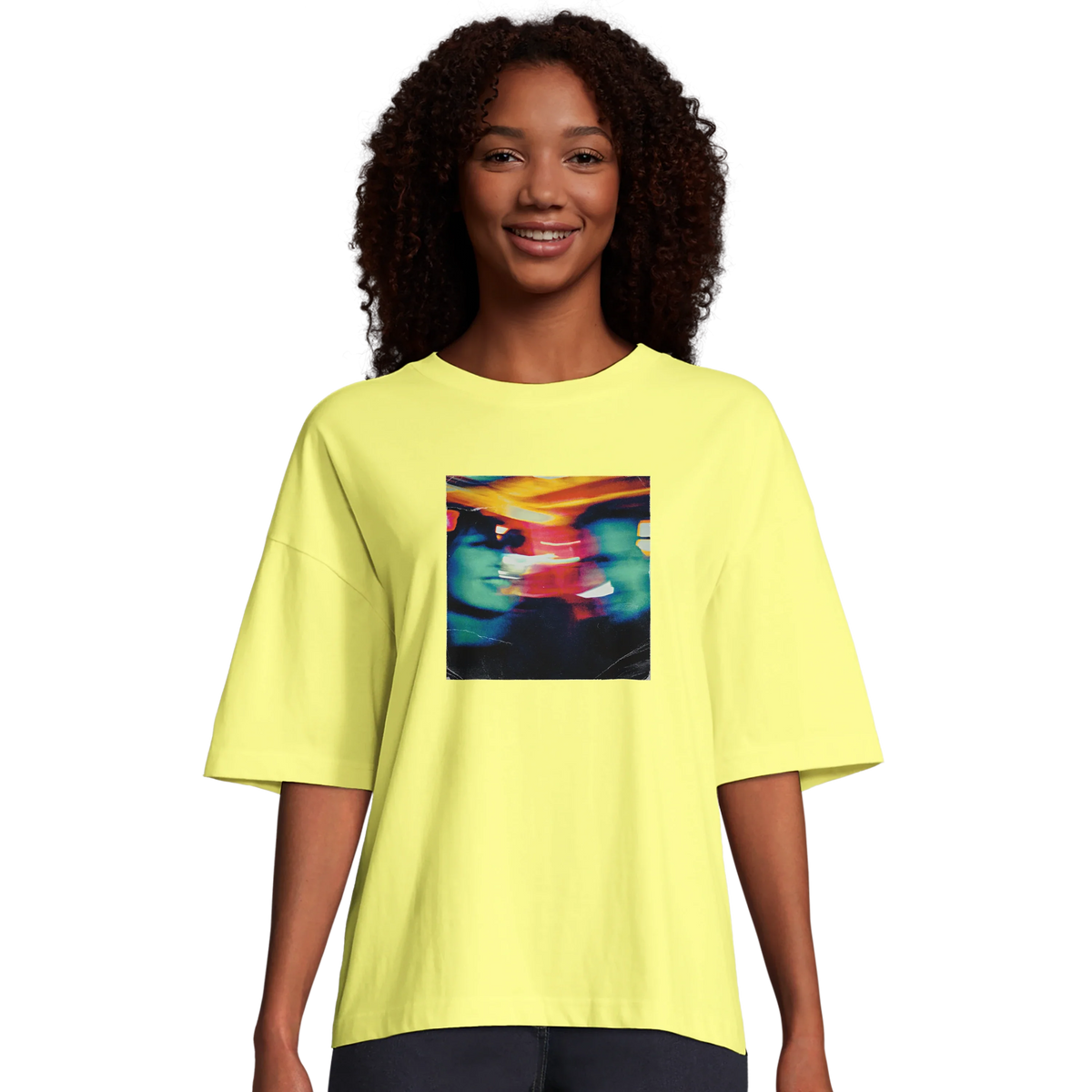 Alive - "Moving Smiles" T-shirt Light Yellow 4