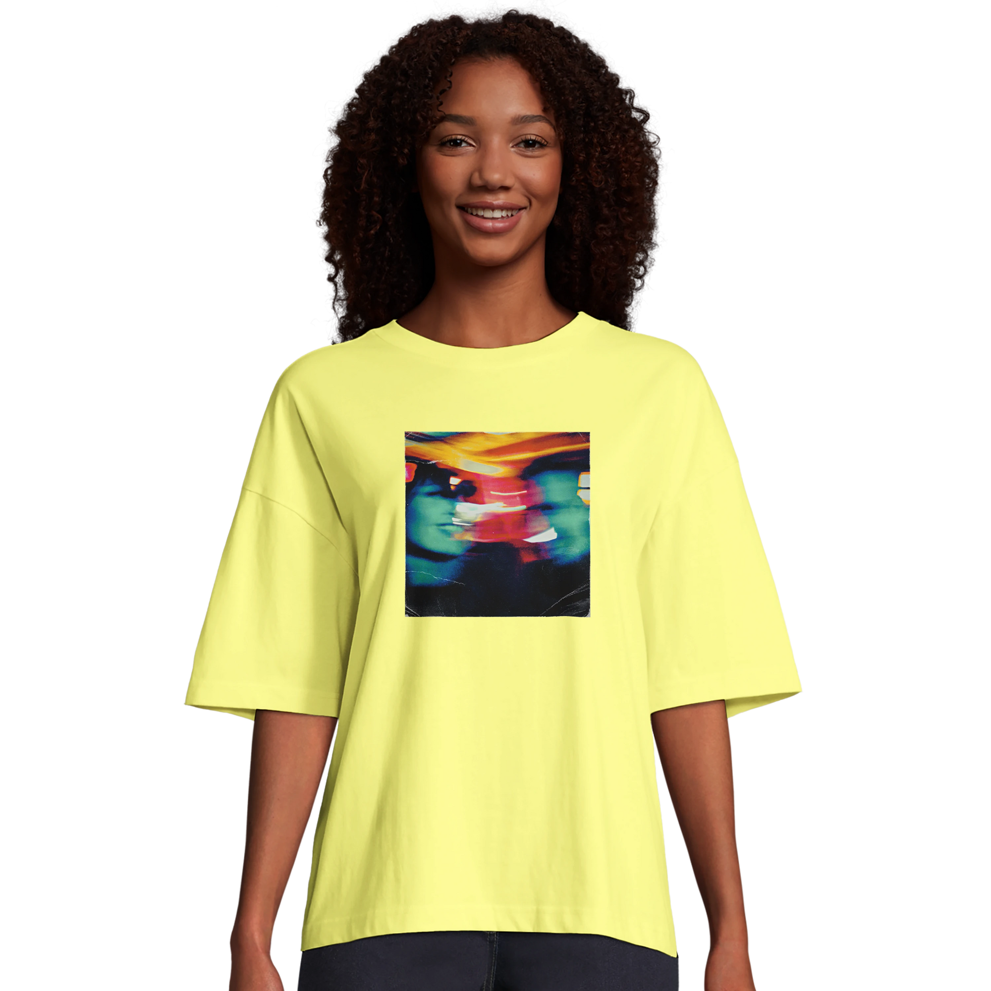 Alive - "Moving Smiles" T-shirt Light Yellow 4