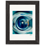 Around and Around Framed print 13x18 cm / 5x7″ Black frame 8