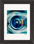 Around and Around Framed print 13x18 cm / 5x7″ Black frame 8