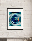 Around and Around Framed print 13x18 cm / 5x7″ White frame 41
